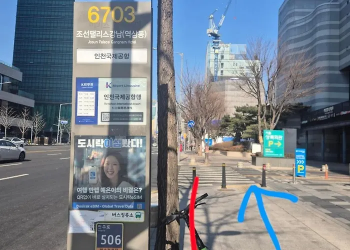 Gangnam Coex Apgujeong Rodeo Garosu-gil Gangnam Plastic Surgery Clinic Itaewon 30 Minutes Appartement