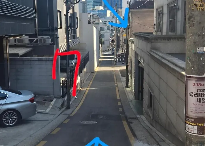 Gangnam Coex Apgujeong Rodeo Garosu-gil Gangnam Plastic Surgery Clinic Itaewon 30 Minutes Appartement